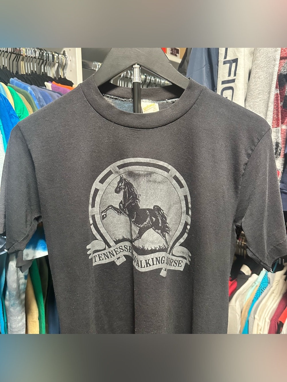 Vintage 80s Sportswear Tennessee Walking Horse T-shirt Size Medium